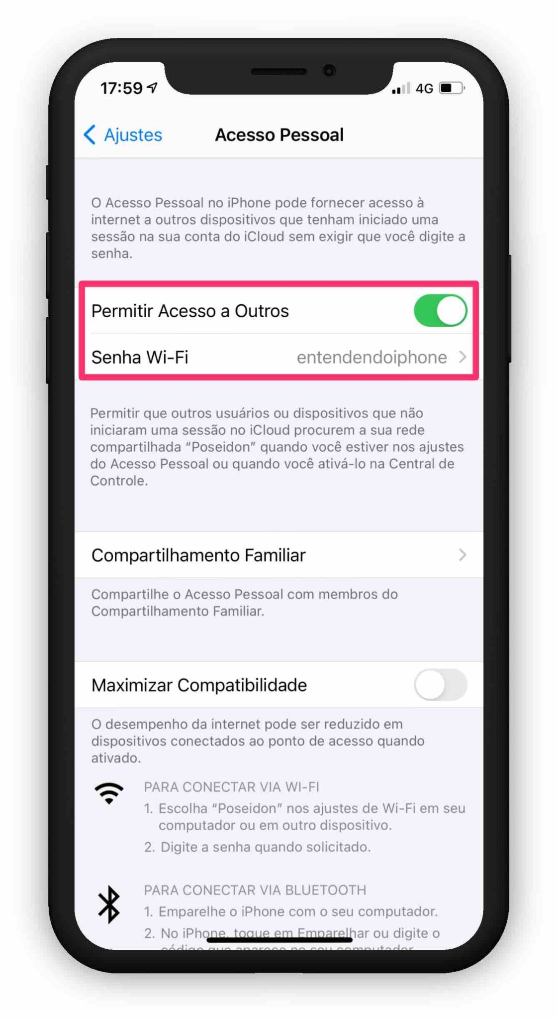 Acesso Pessoal No iPhone, como usar? EntendendoiPhone